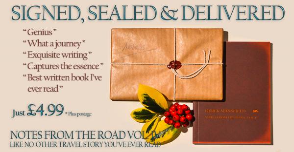 Notes form the road Christmas